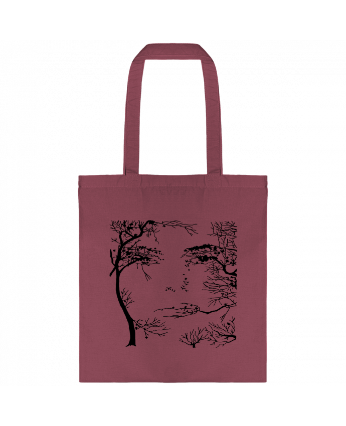 Tote-bag Le visage de la forêt par LAGUENY