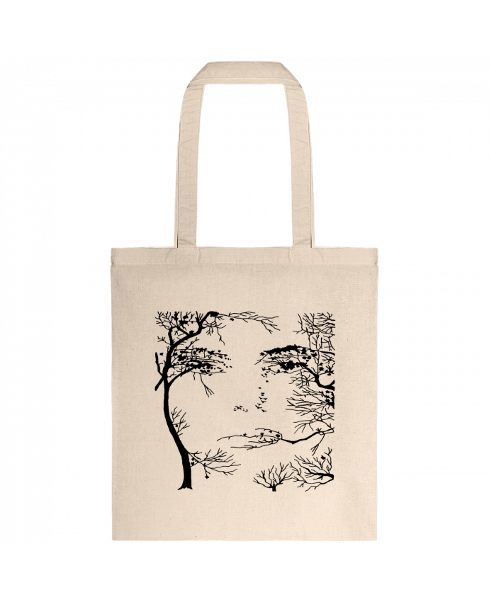 Tote-bag Le visage de la forêt par LAGUENY