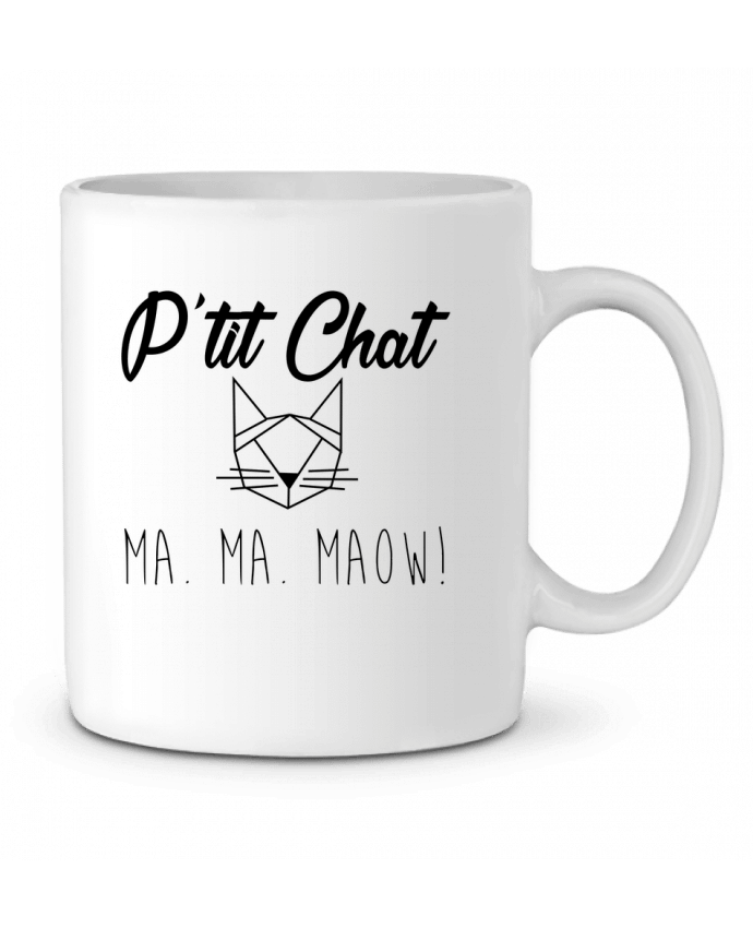 Ceramic Mug p'tit chat by zdav