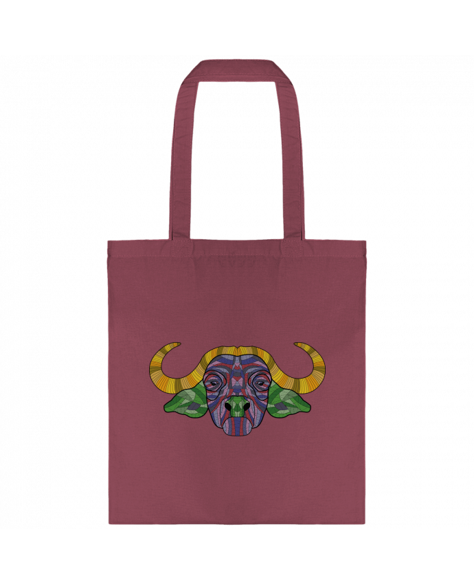 Tote-bag Buffle coloré par Molren