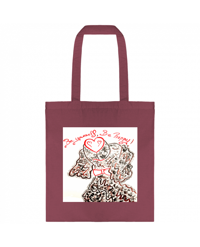 Tote-bag Popdog Art Teckel : fier et adorable  ! par Doudoueditions