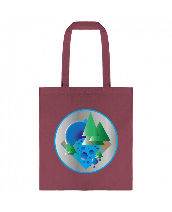 Tote-bag Sous l'eau par Lours/2pattes