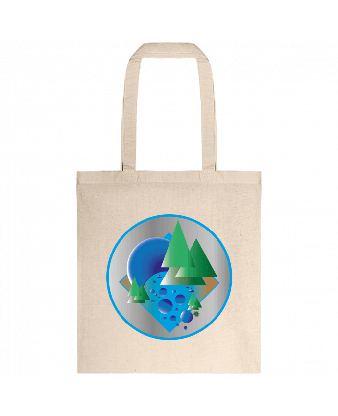 Tote-bag Sous l'eau par Lours/2pattes