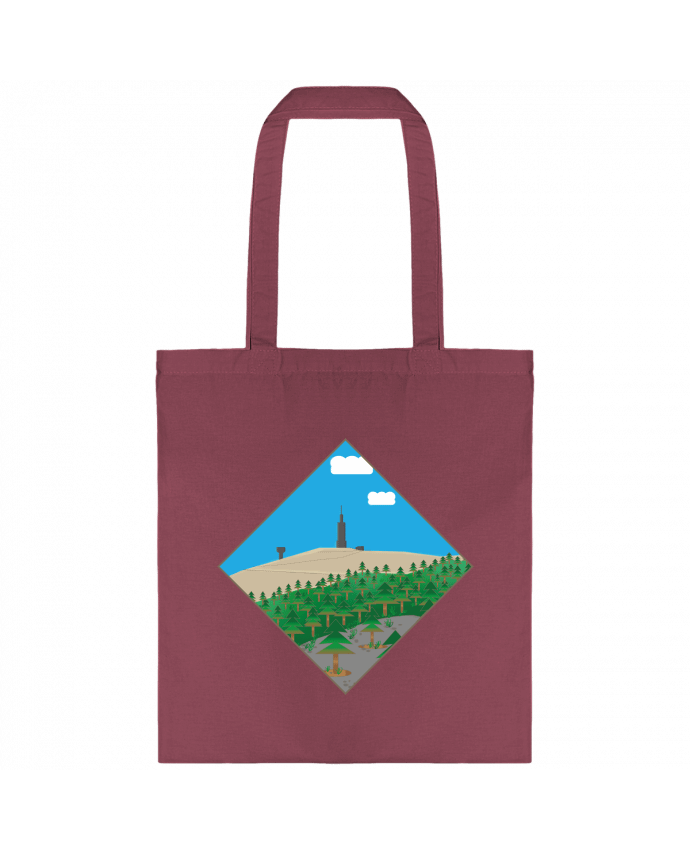 Tote-bag Mont Ventoux par Lours/2pattes