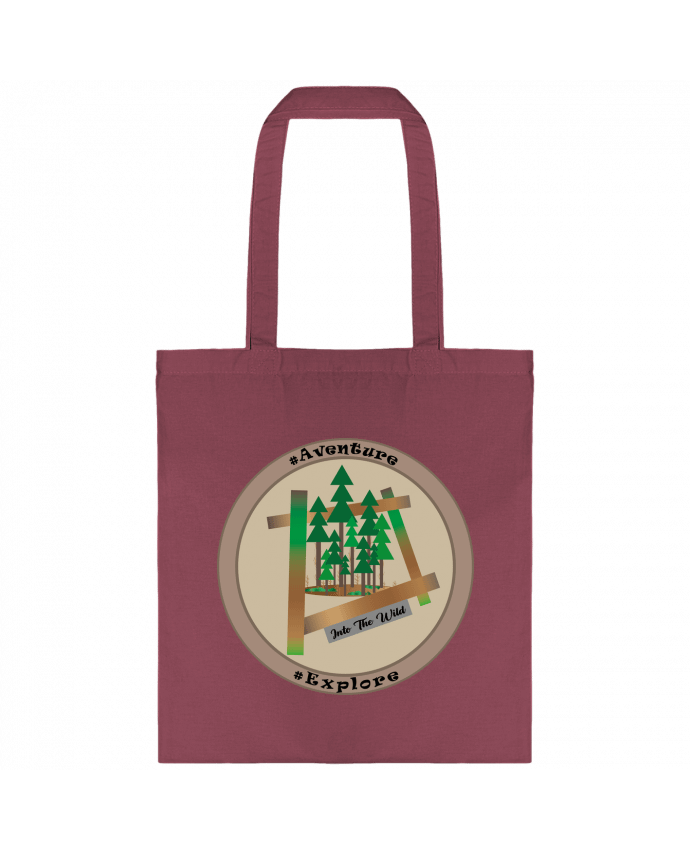 Tote-bag L'aventure par Lours/2pattes