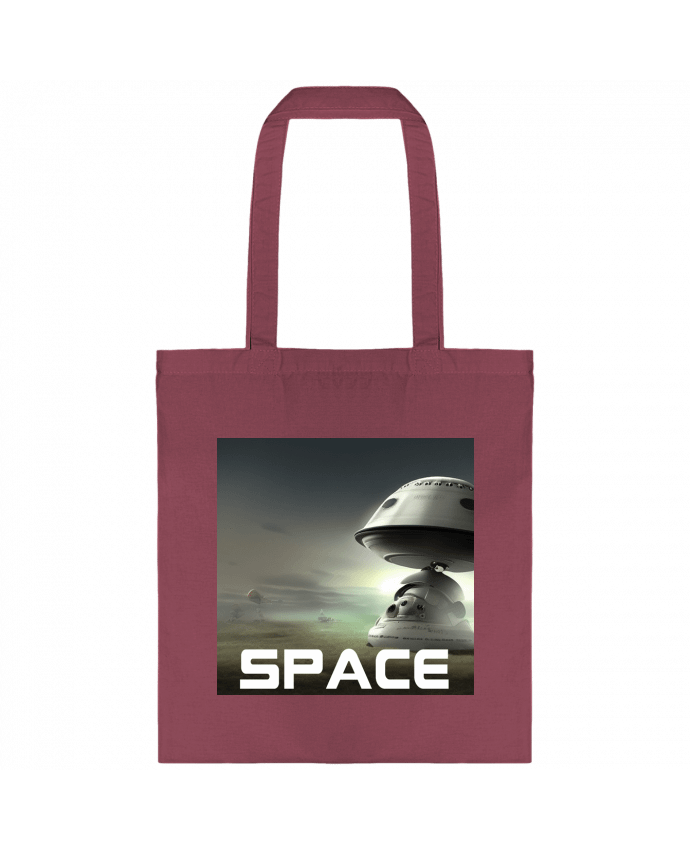 Tote-bag STATION MARS par Goryl graph