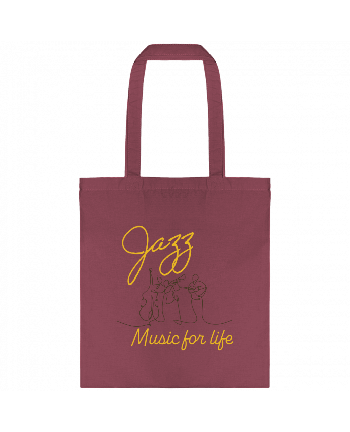 Tote-bag Jazz Music For Life par LajjdesignCreation