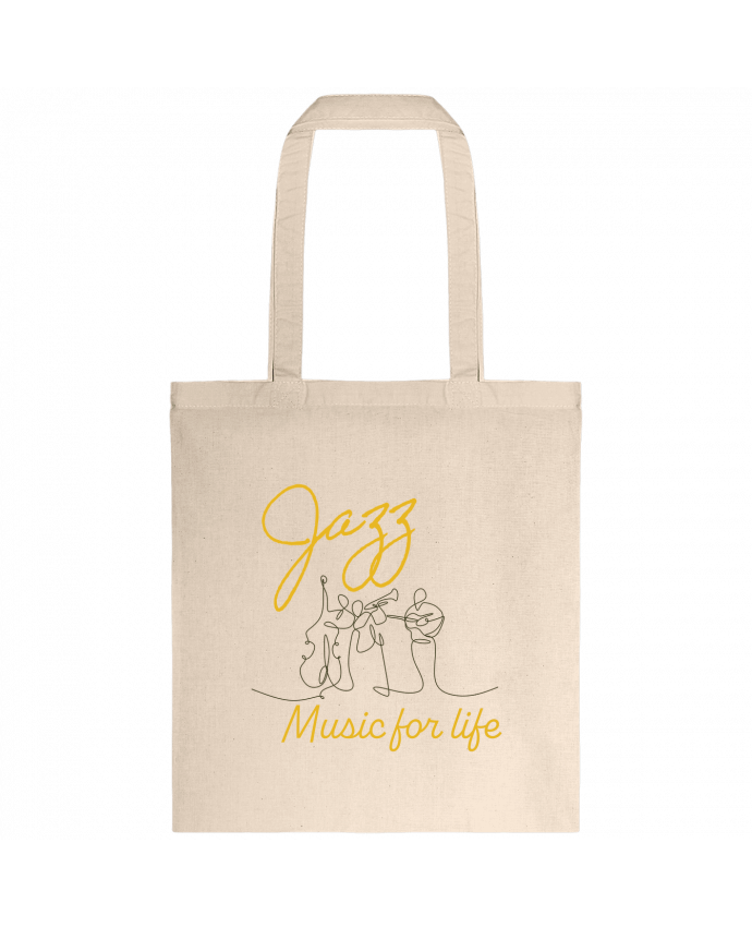 Tote-bag Jazz Music For Life par LajjdesignCreation