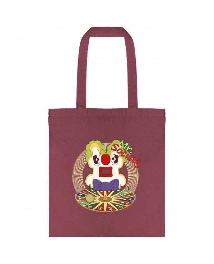Tote-bag MR SOCIETY par Santiaguen