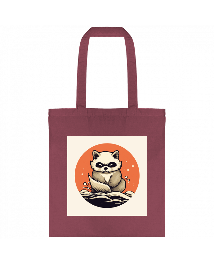 Tote-bag tanuki par WabiSabi