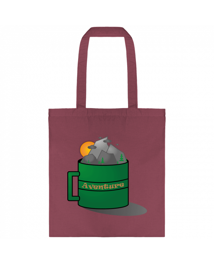 Tote-bag Le Mug Montagne par Lours/2pattes