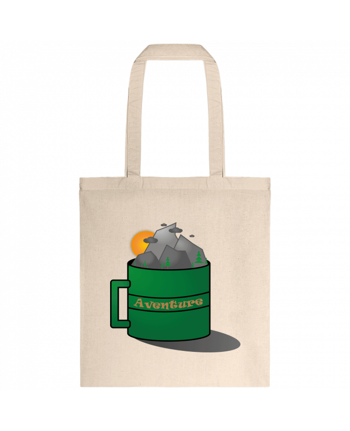 Tote-bag Le Mug Montagne par Lours/2pattes