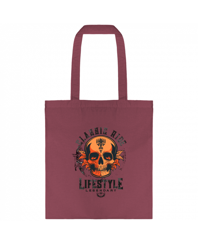 Tote-bag Skull Classic Ride par LajjdesignCreation