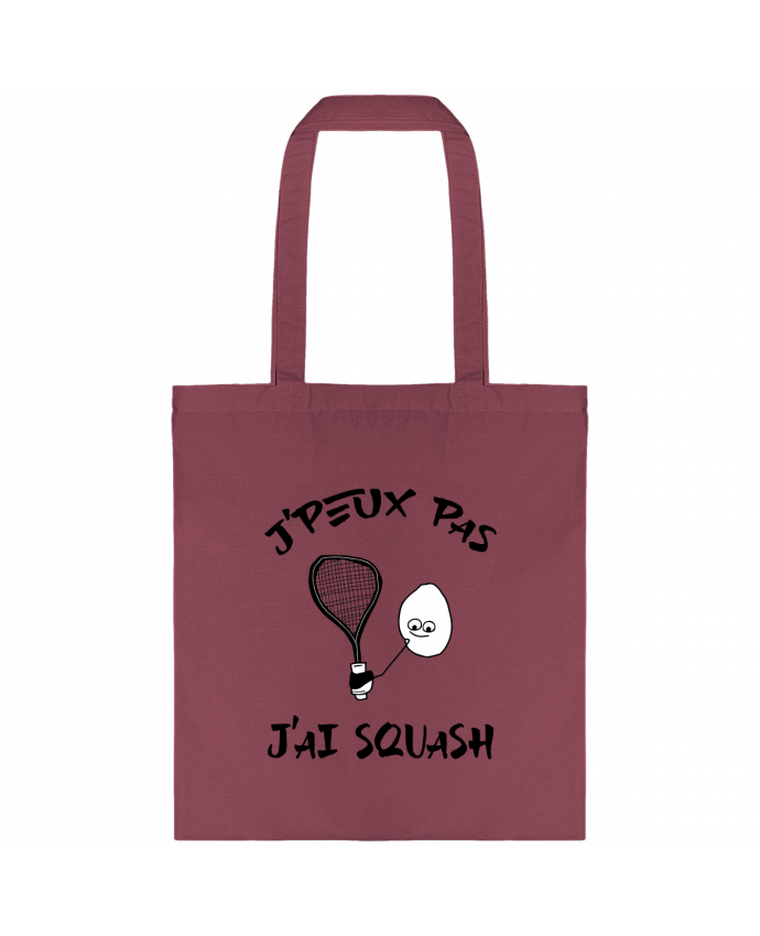 Tote-bag J'peux pas j'ai squash par Cherichouc