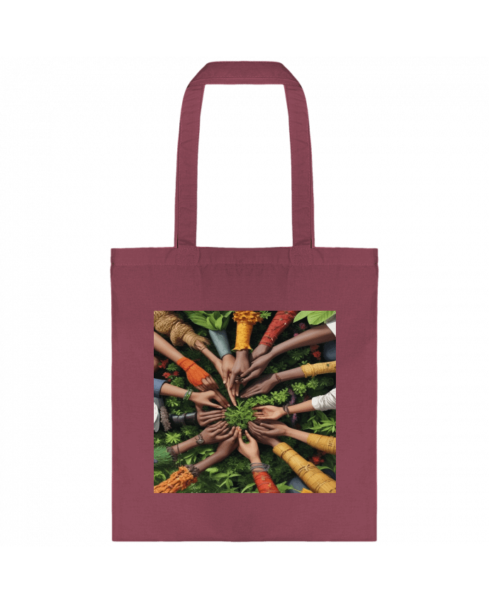 Tote-bag Main dans la Main : L'Union en Action par Joar