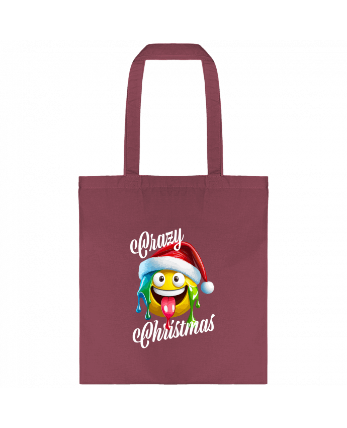 Tote-bag Emoji Fondant. Crazy Christmas par Featheart