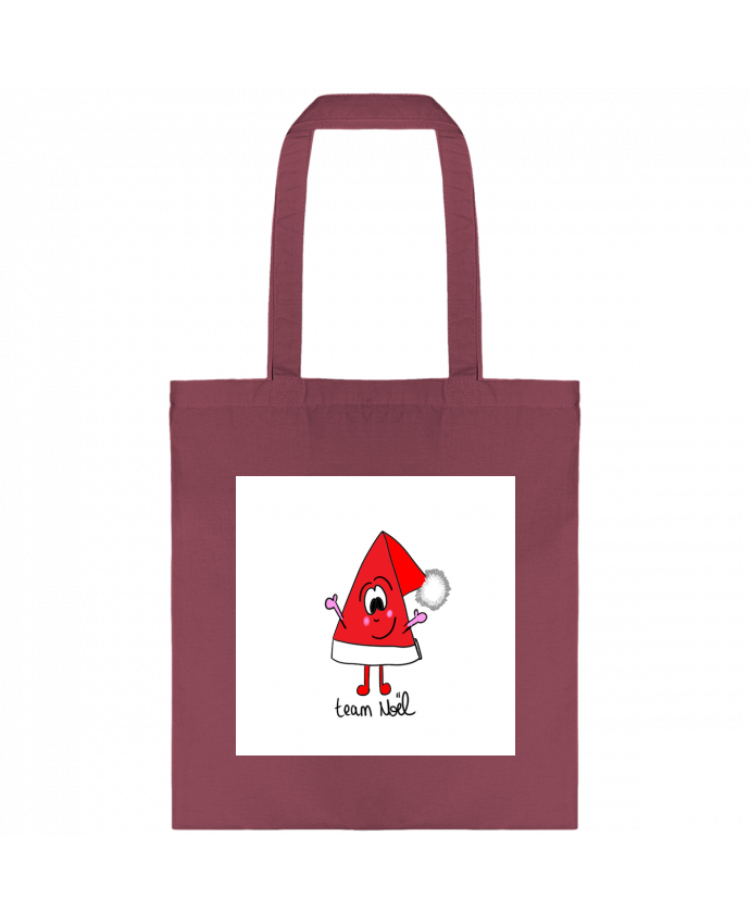 Tote-bag bonnet de noël par Lili ravioli