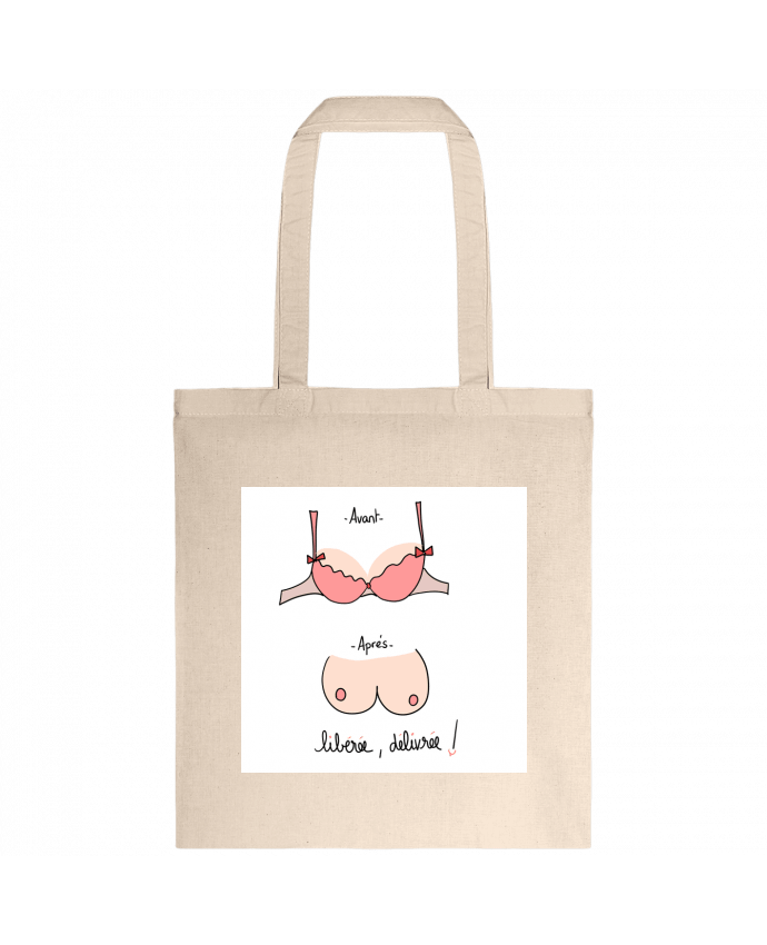 Tote-bag les nénés par Lili ravioli