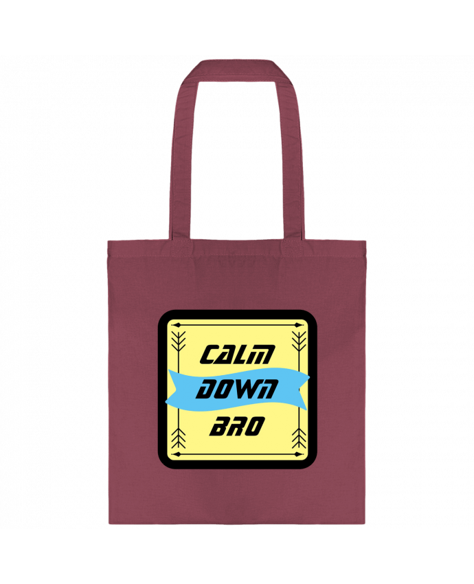 Tote-bag Calm Down Bro Design par CalmDownBro78