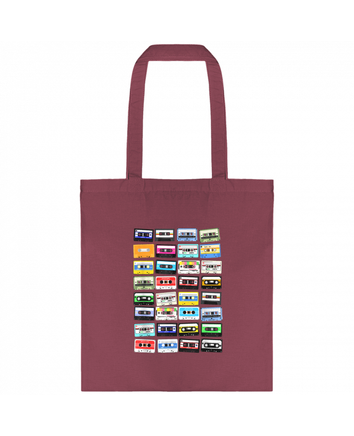 Tote-bag Cassette Tapes Mixtape 70s 80s 90s, cassettes vintage par zouhair