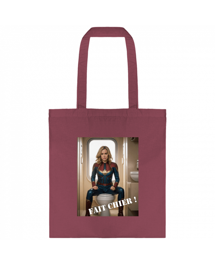 Tote-bag Capitaine Marvel par TiA