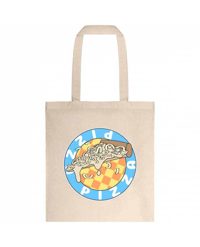 Tote-bag Illustrated Pizza Logo par Loon