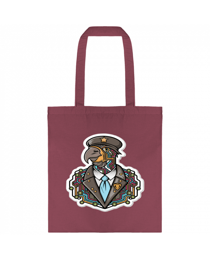 Tote-bag Perroquet futuriste par VSGA