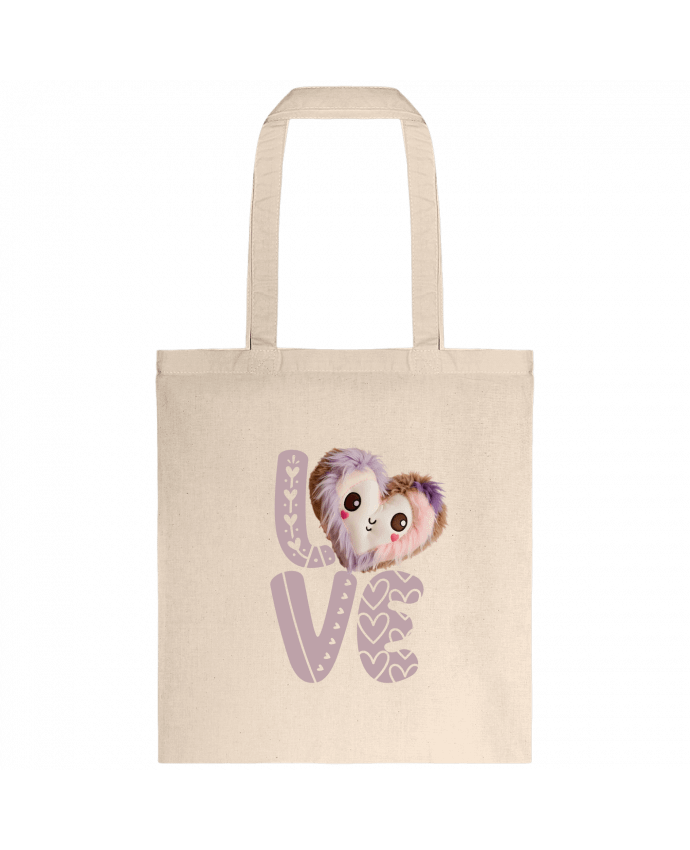 Tote-bag Love Cute Chibi Heart 02 par Vamamoi