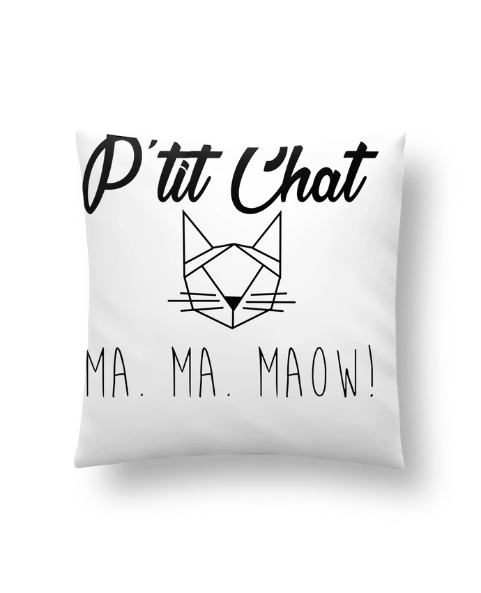 Cushion synthetic soft 45 x 45 cm p'tit chat by Zdav