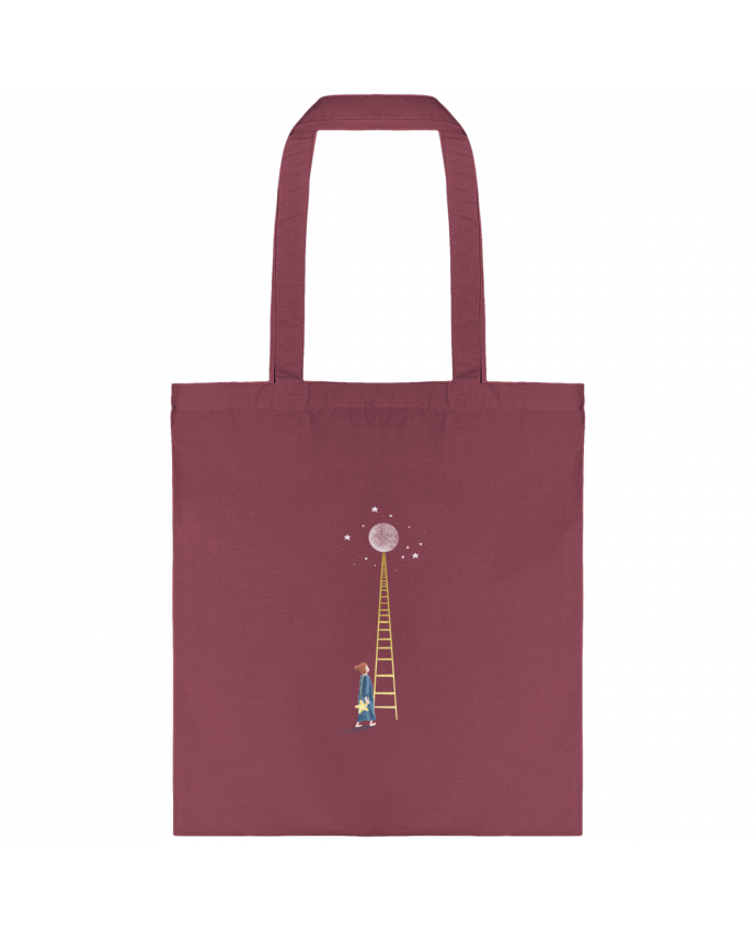 Tote-bag FILLE REVES ECHELLE par Lililise
