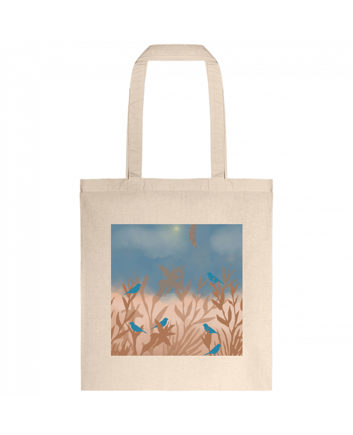 Tote-bag les oiseaux bleus par Les Caprices de Filles