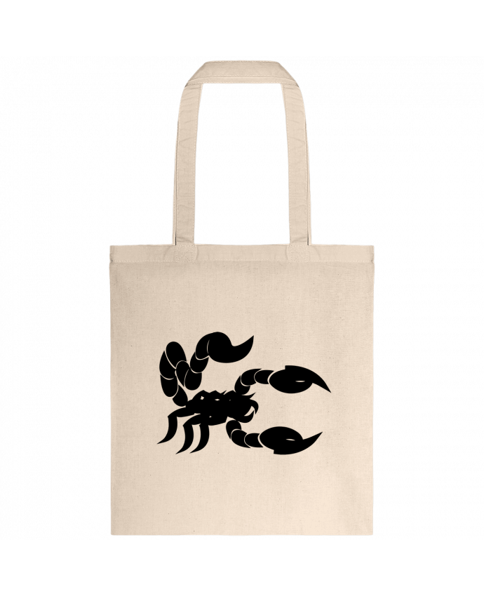 Tote-bag Scorpion Noir par Nacey