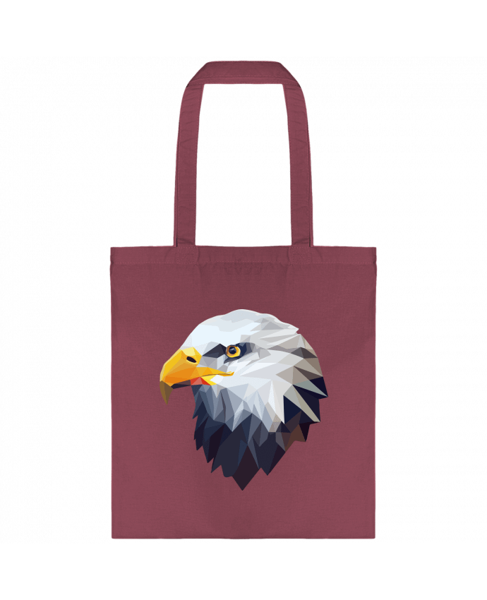 Tote-bag Aigle stylisé, géométrique par KronoArt