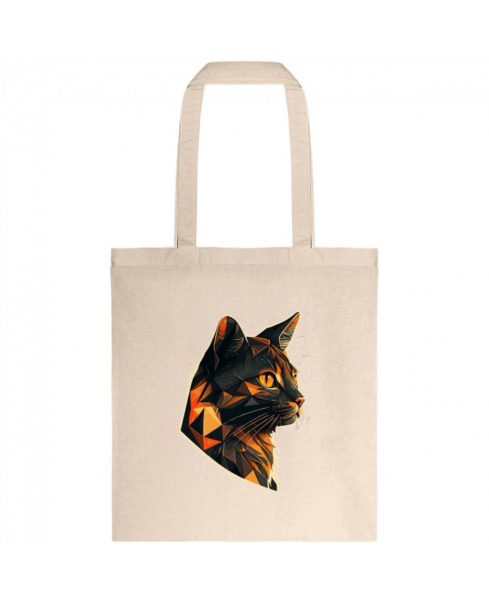 Tote-bag Illustration de Chat stylisé par KronoArt