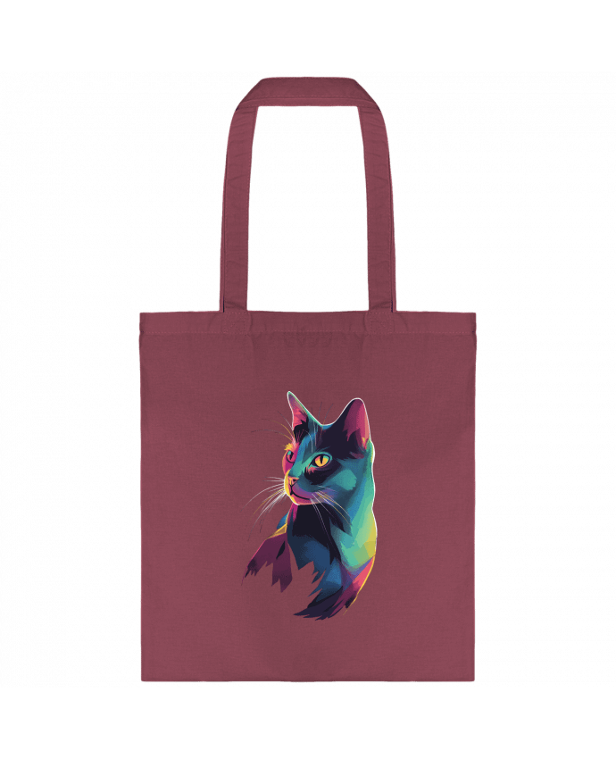 Tote-bag Illustration de Chat stylisé par KronoArt