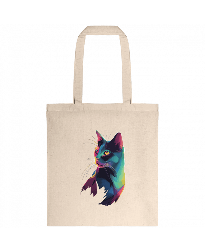 Tote-bag Illustration de Chat stylisé par KronoArt