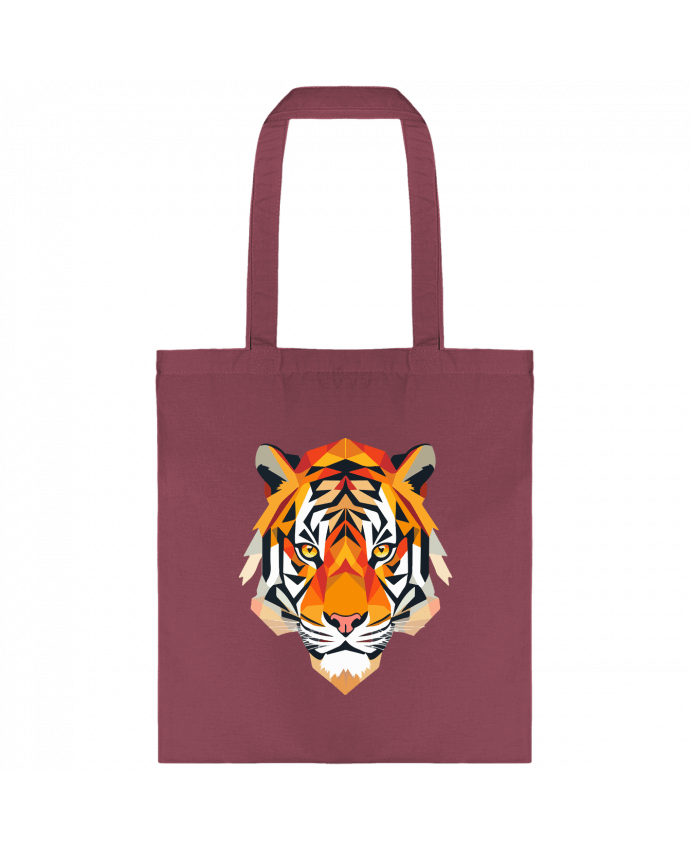 Tote-bag Tigre stylisé, Géométrique par KronoArt