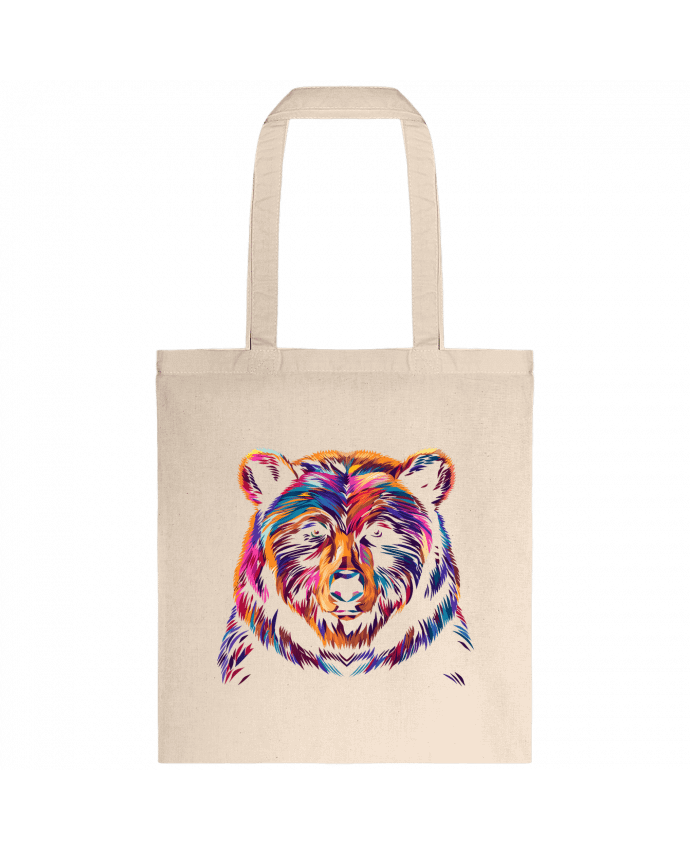 Tote-bag Illustration d'Ours stylisé par KronoArt