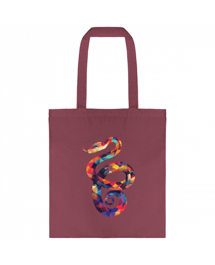 Tote-bag Illustration de Serpent stylisé par KronoArt