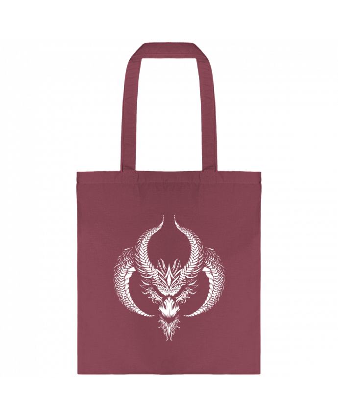 Tote-bag Tête de Dragon par KronoArt