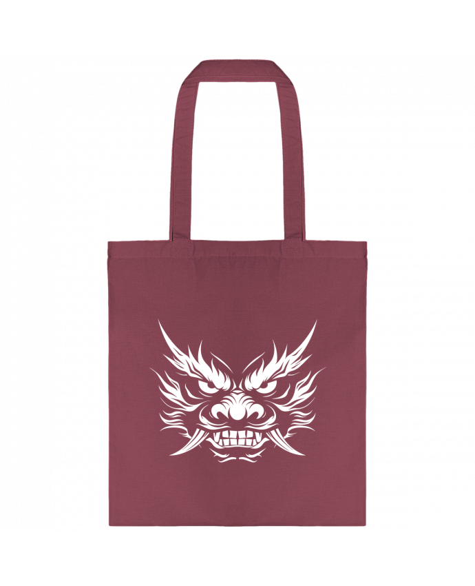 Tote-bag Oni, démon Japonais par KronoArt