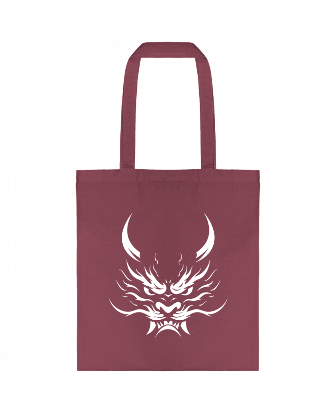 Tote-bag Oni, démon Japonais par KronoArt