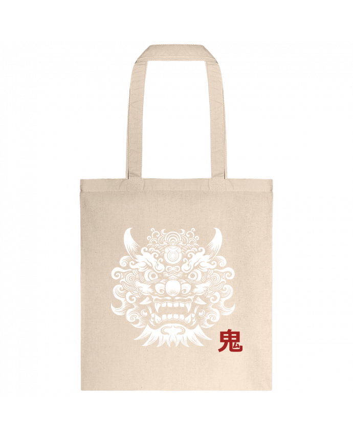 Tote-bag Oni, démon Japonais par KronoArt