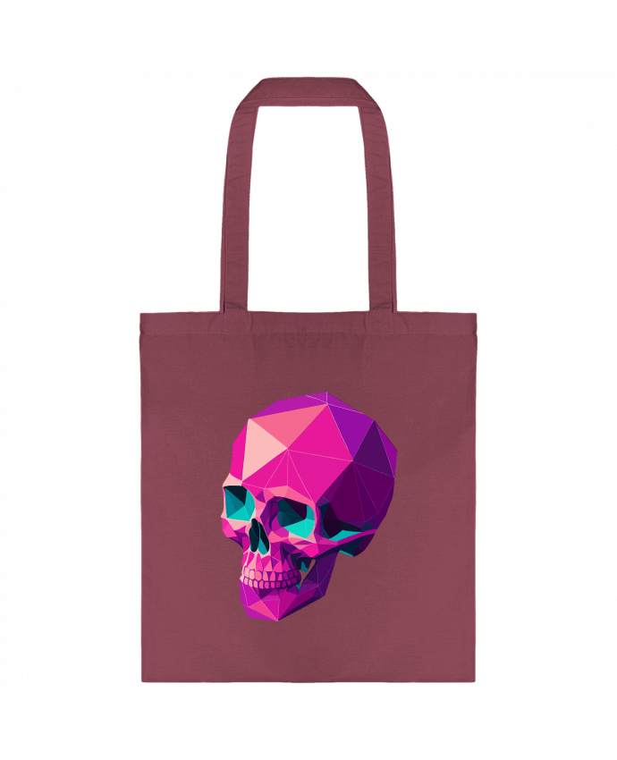 Tote-bag Crâne Géométrique par KronoArt