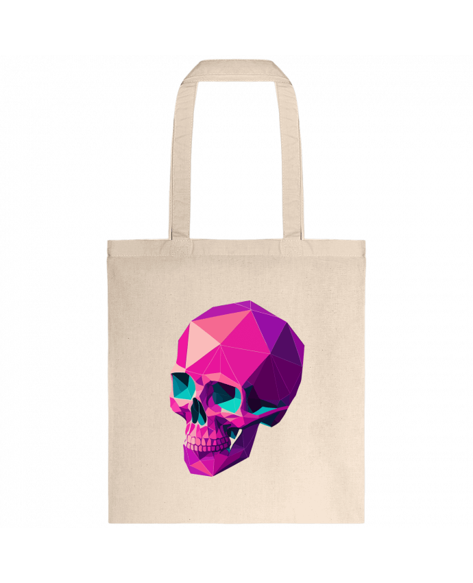 Tote-bag Crâne Géométrique par KronoArt