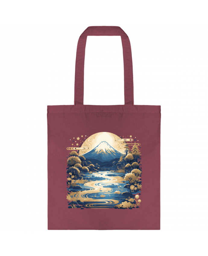 Tote-bag Mont Fuji par KronoArt