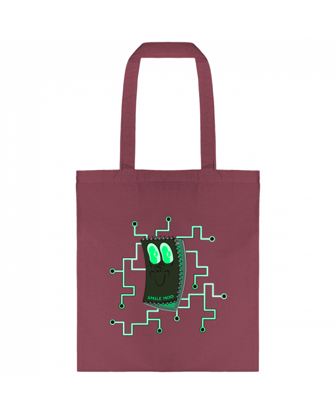 Tote-bag SMILE MOD par Santiaguen