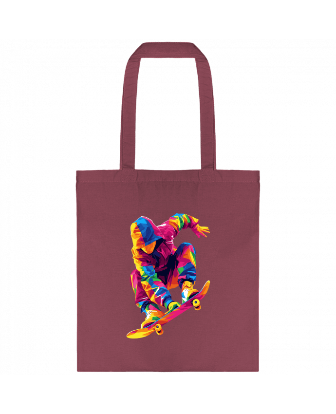 Tote-bag Homme qui fait du Skate par KronoArt
