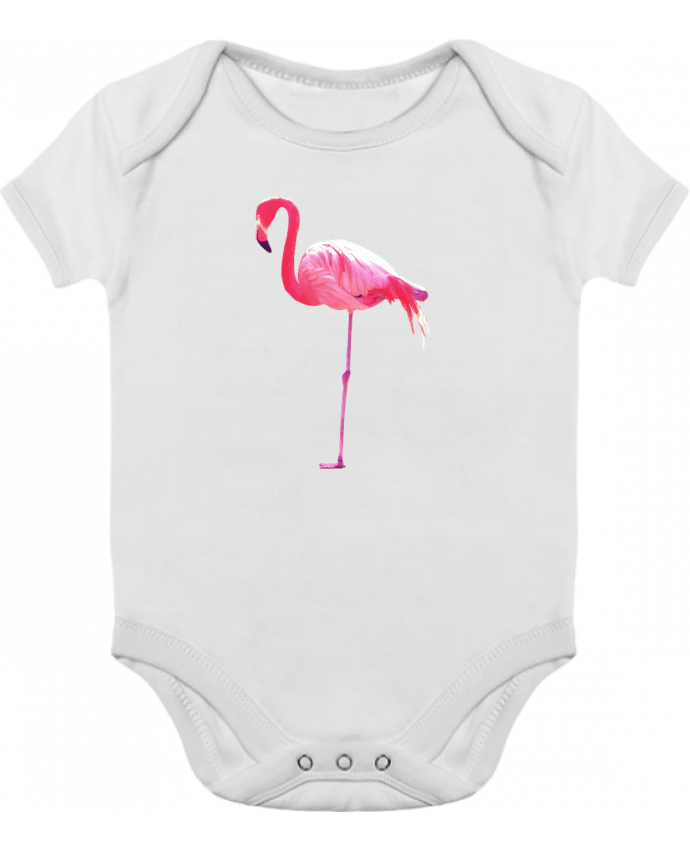 Baby Body Contrast Flamant rose by justsayin
