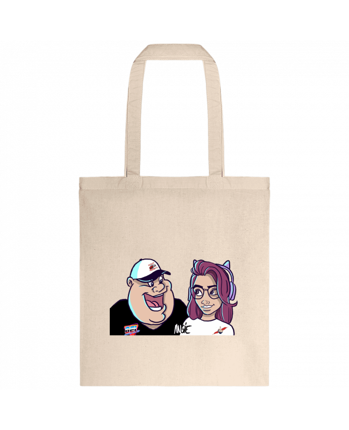 Tote-bag Les bouilles en duo par Gerome En Live